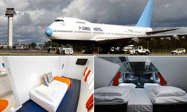 Pesawat Boeing Jumbo 747 Diubah jadi Hotel Mewah
